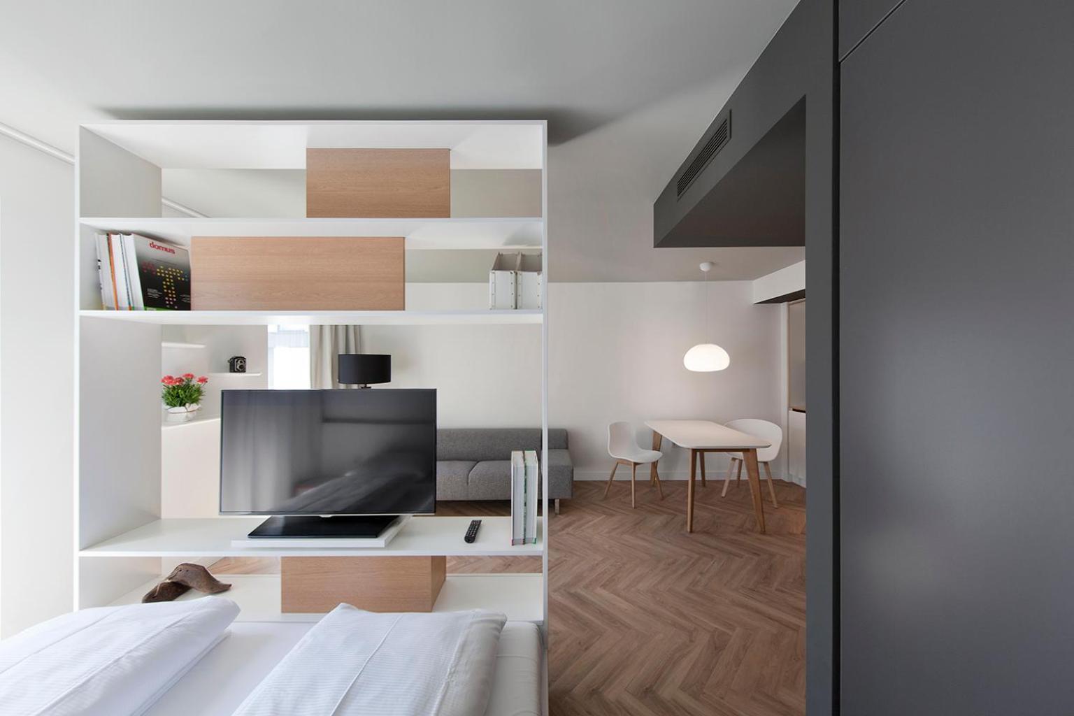 Smartments Business Muenchen Parkstadt Schwabing Exterior foto